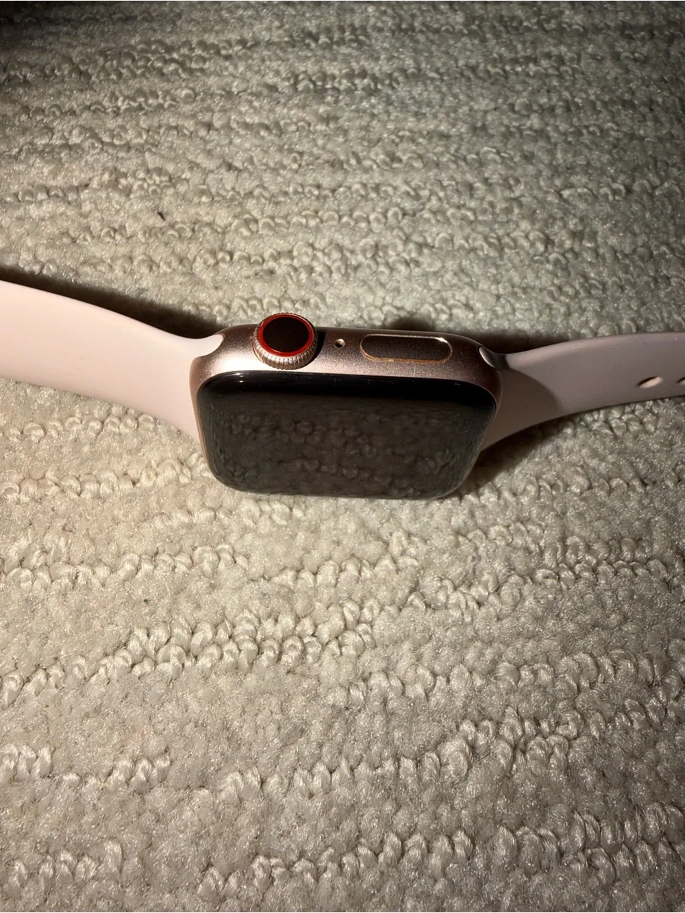 Apple Series 6 Pink Smartwatch with Charger
